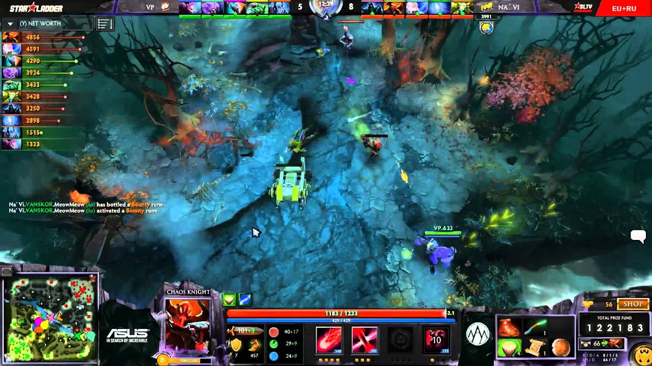 [Epic] Na'Vi vs Virtus Pro (Starladder XI EU - Groups) - GoDz & Lysander