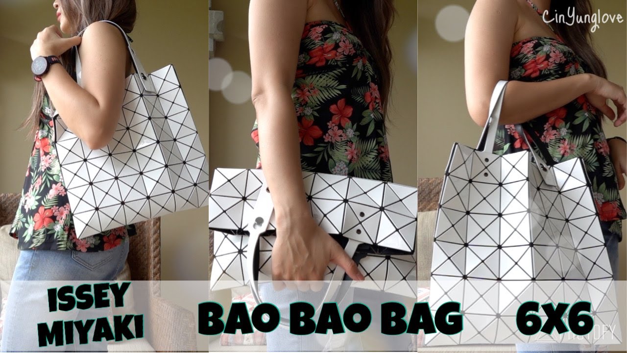 BAO BAO ISSEY MIYAKI BAG REVIEW MOD SHOTS
