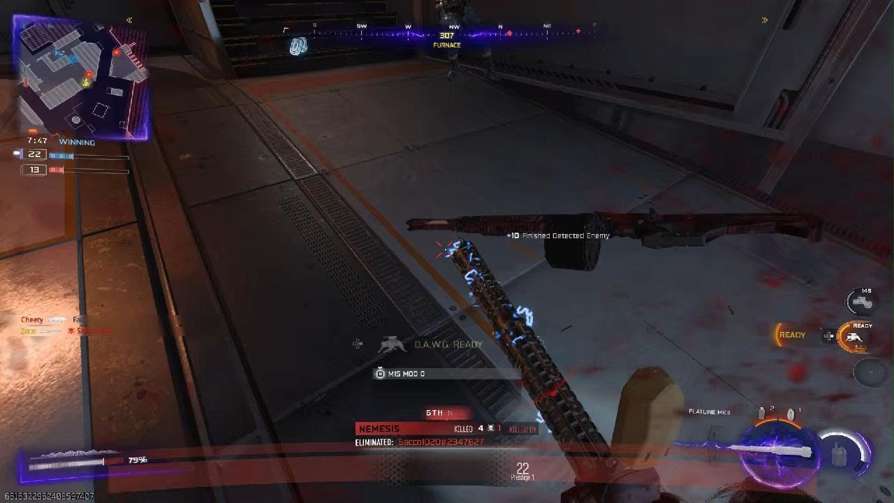 Flatline melee weapon