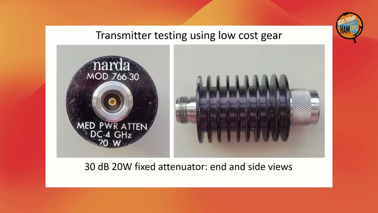 How to test wireless amateur radio transmitters using low cost test gear