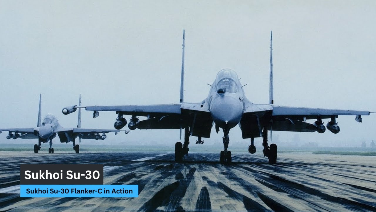 Sukhoi Su-30 Flanker-C in Action