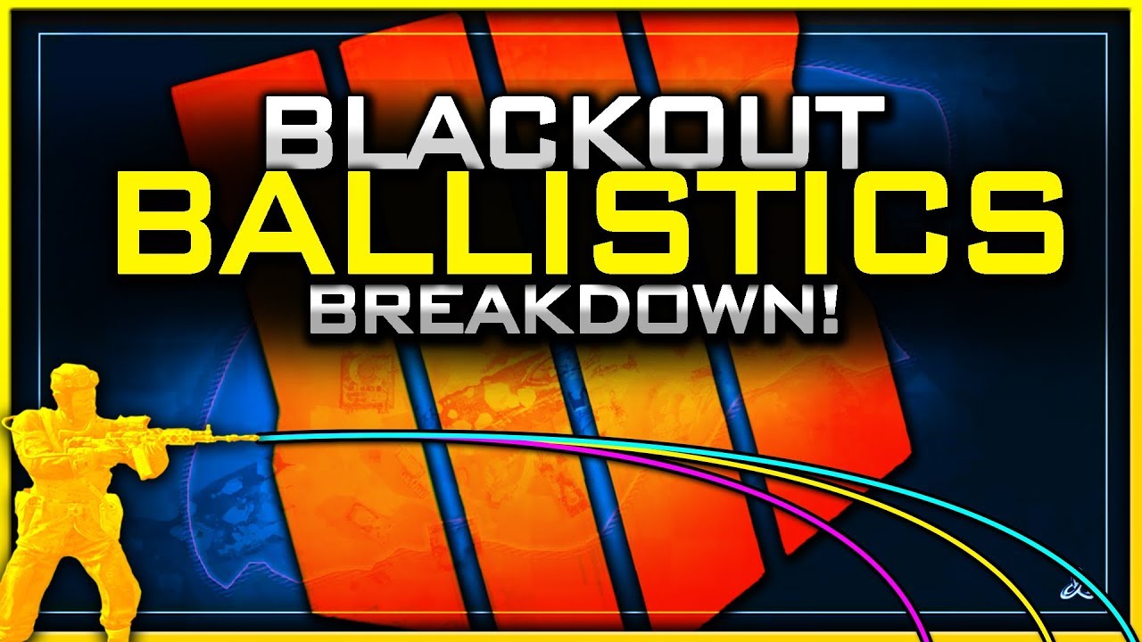 Bullet Drop for ALL Guns in Blackout! (+ Extended Barrel & Suppressor Breakdown)