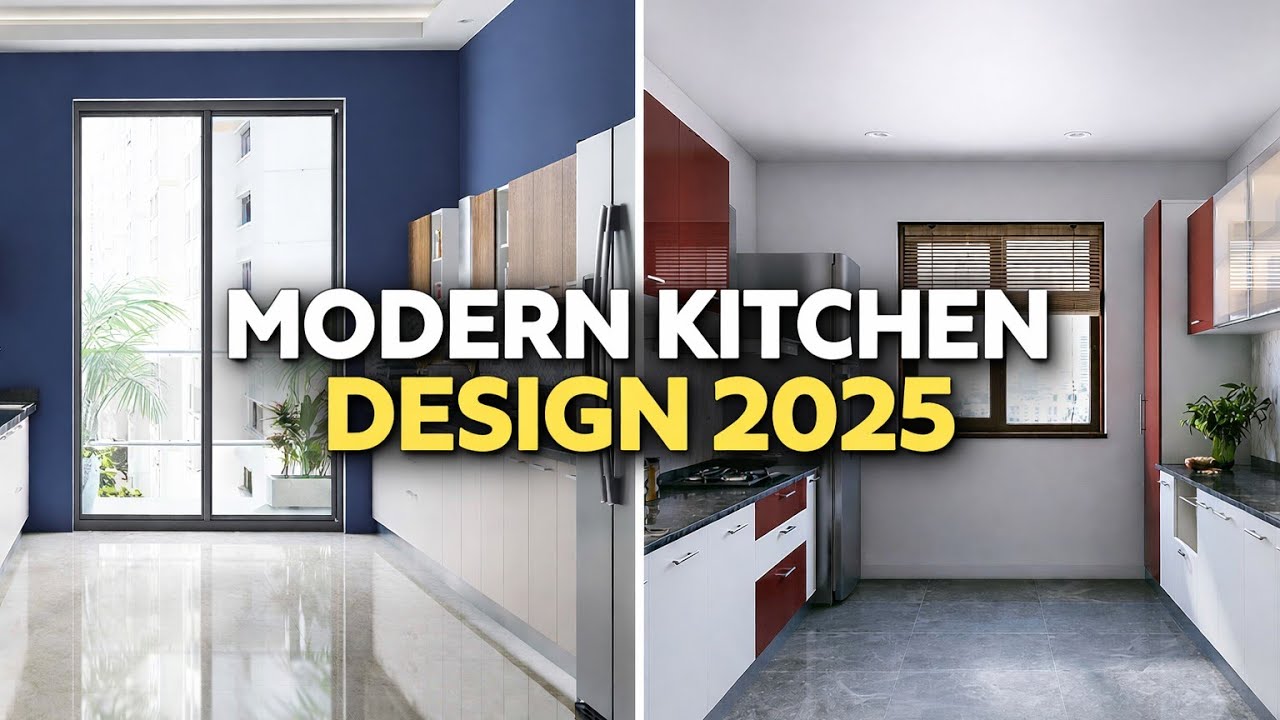 Latest Modular Kitchen Design 2025 | Modern Kitchen Ideas & Trends