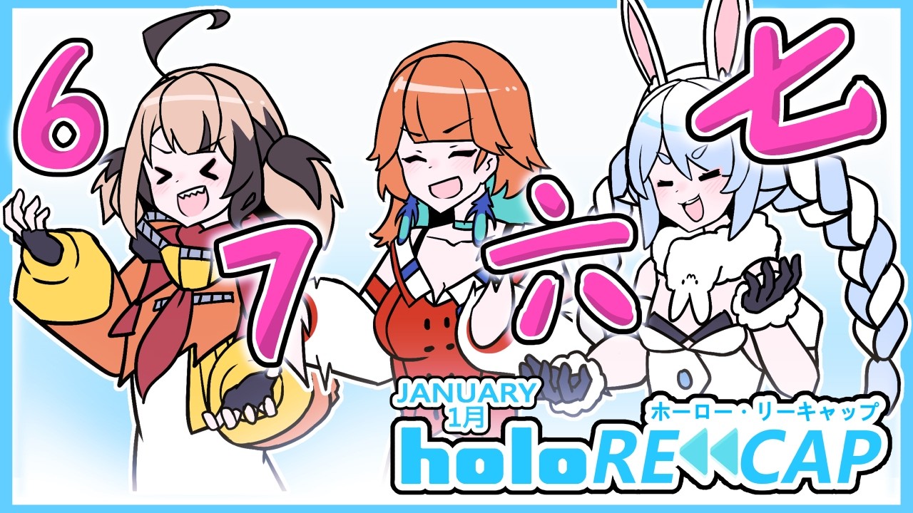 【Animation】Hololive in January【holoRE:CAP - JANUARY 2026】