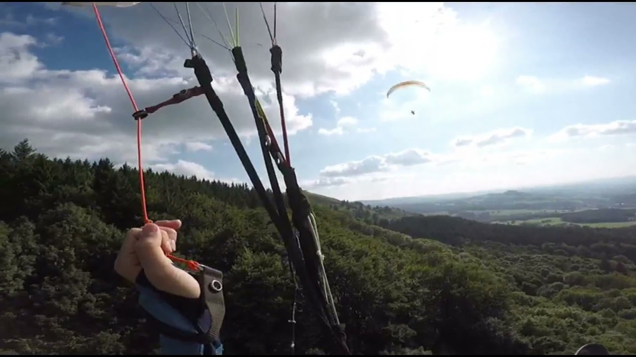Endlich wieder fliegen am Nordhang, kleiner Ski fahr Einblick und ein kleiner Thermik flug Westhang