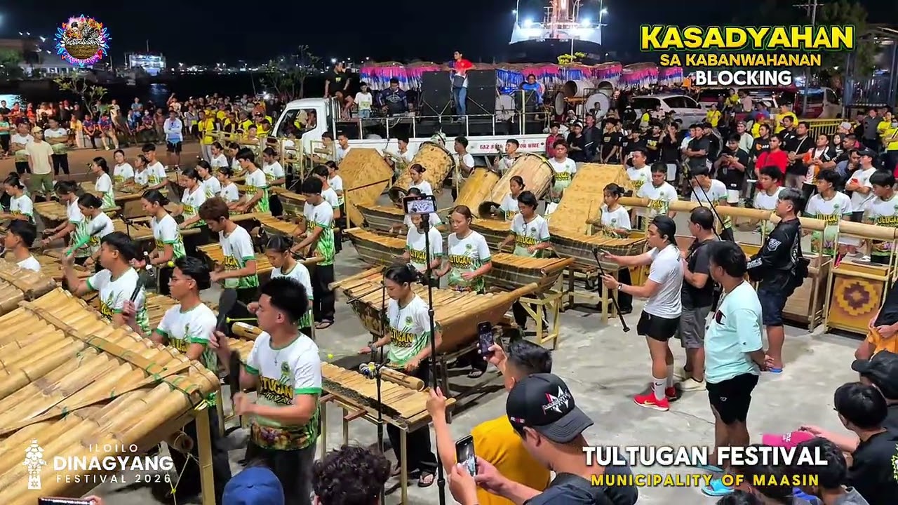 Tultugan Festival Maasin Bamboo Instrumentalist