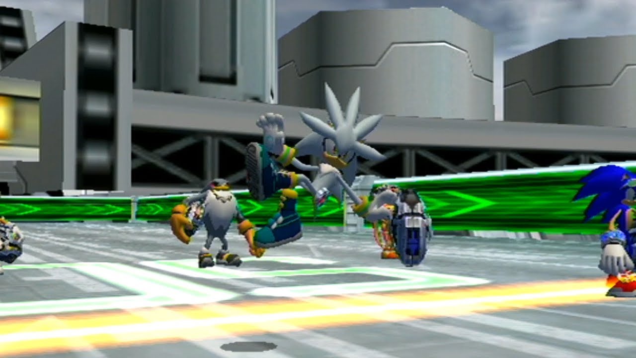 Sonic Riders Zero Gravity: World Grand Prix - Heroes Cup w/ Silver
