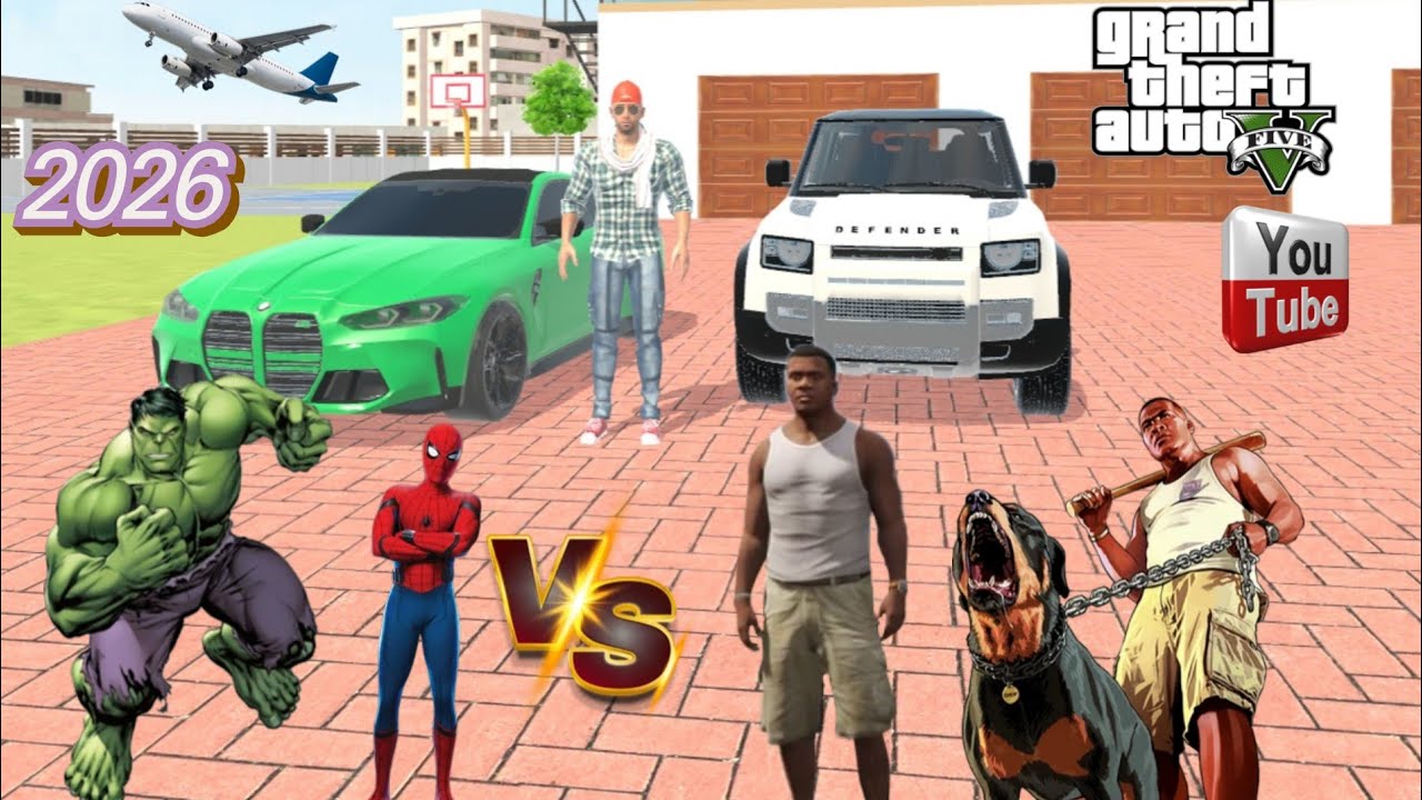 Hulk Spider-Man vsFranklin 😡😠🚨🚓❌