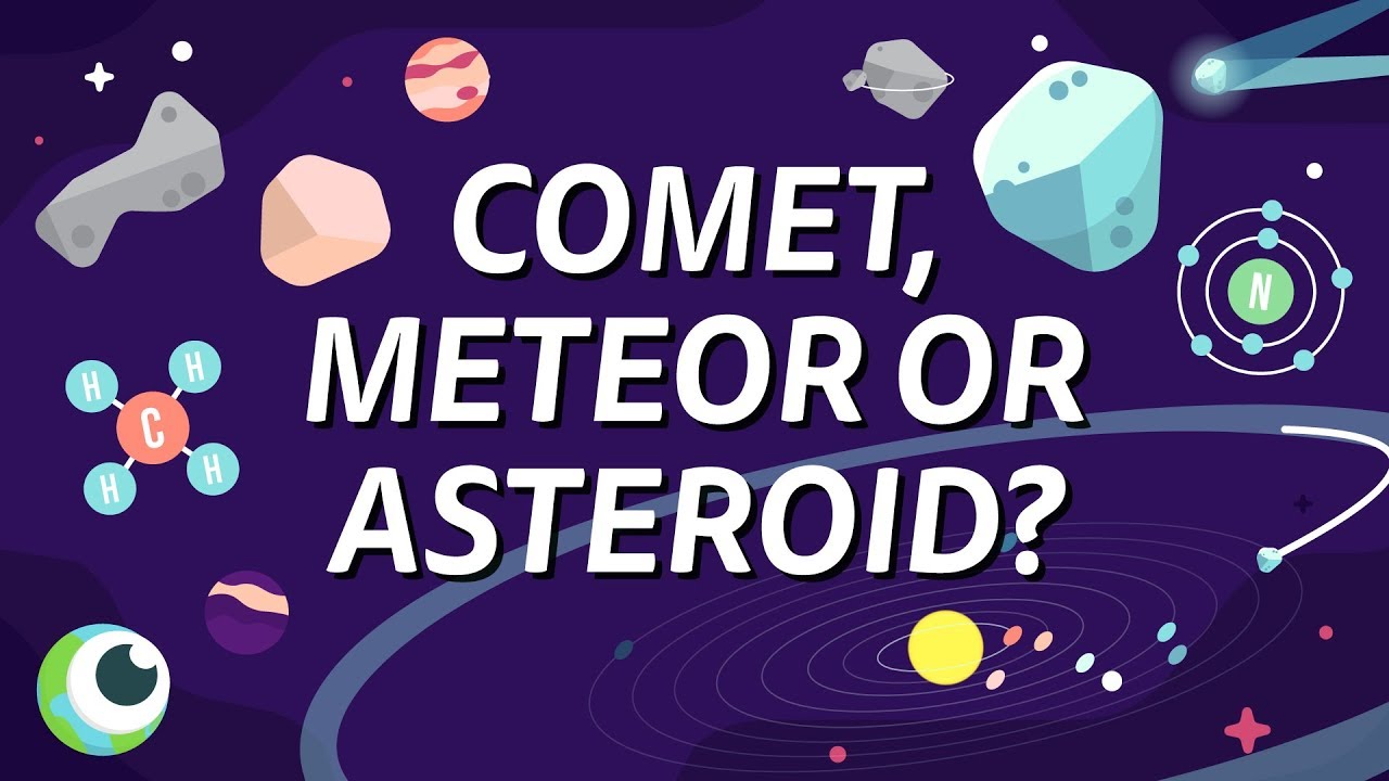 КОМЕТА, МЕТЕОР ИЛИ АСТЕРОИД &mdash; НАСТОЯЩАЯ разница.