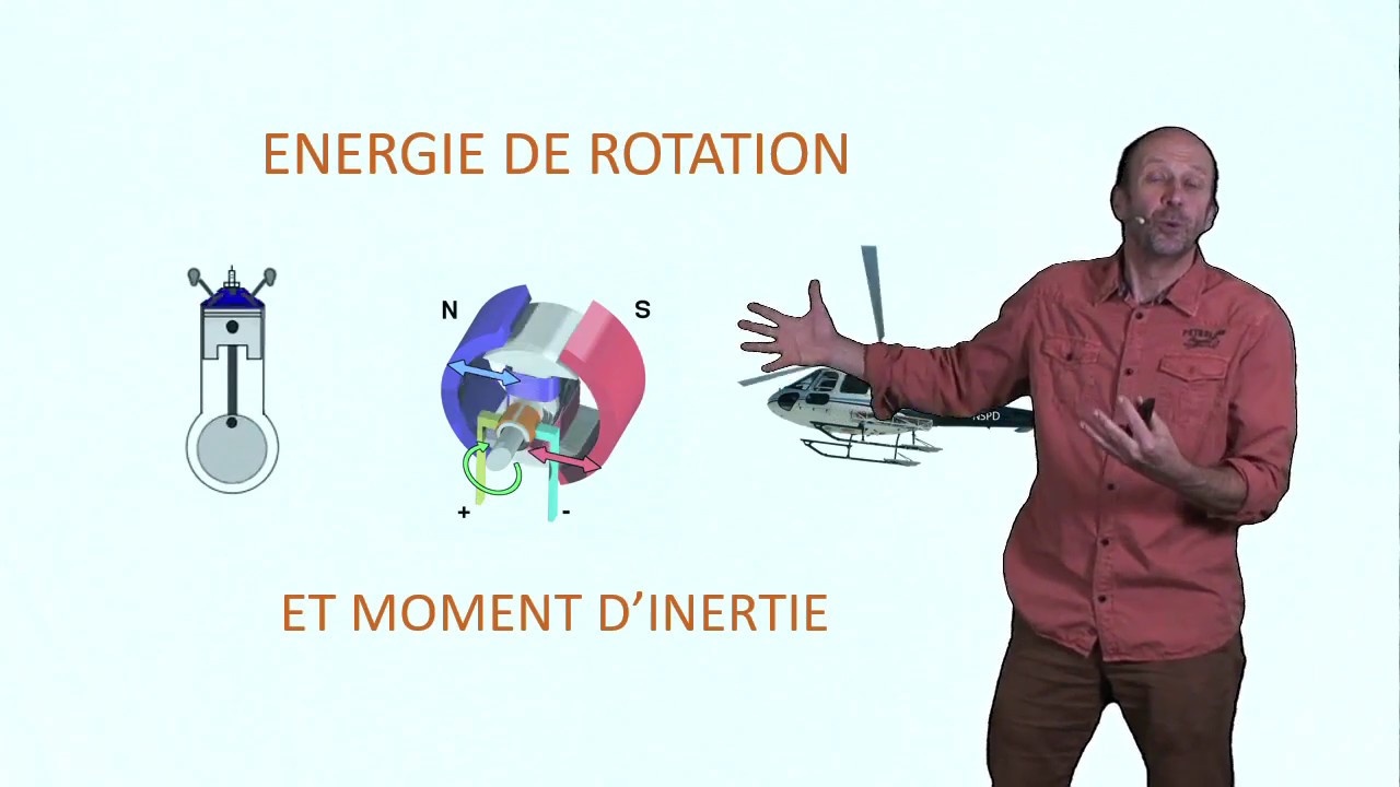 Energie de rotation et moment d'inertie