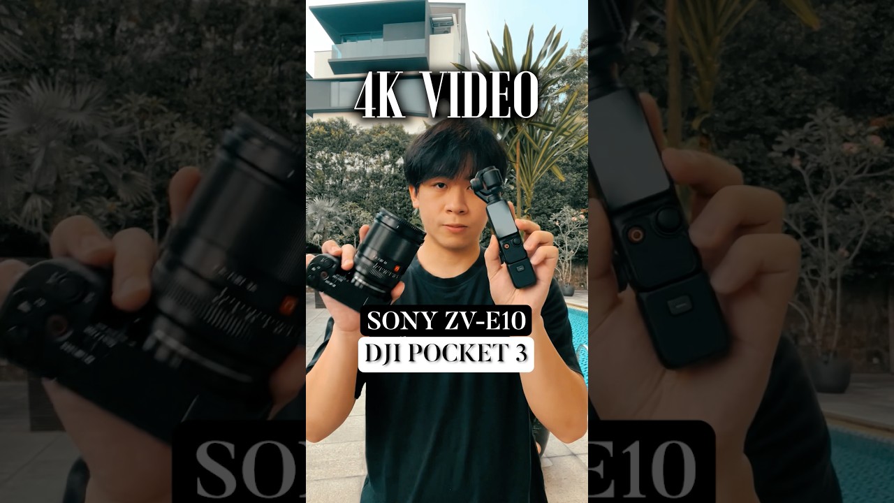 Pocket 3 против ZV-E10 Viltrox 13 мм