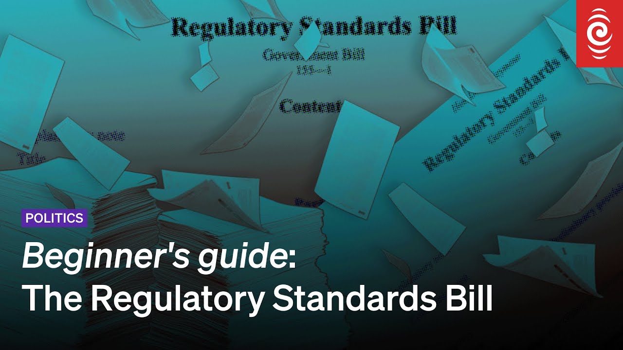 A beginner's guide to the Regulatory Standards Bill | RNZ
