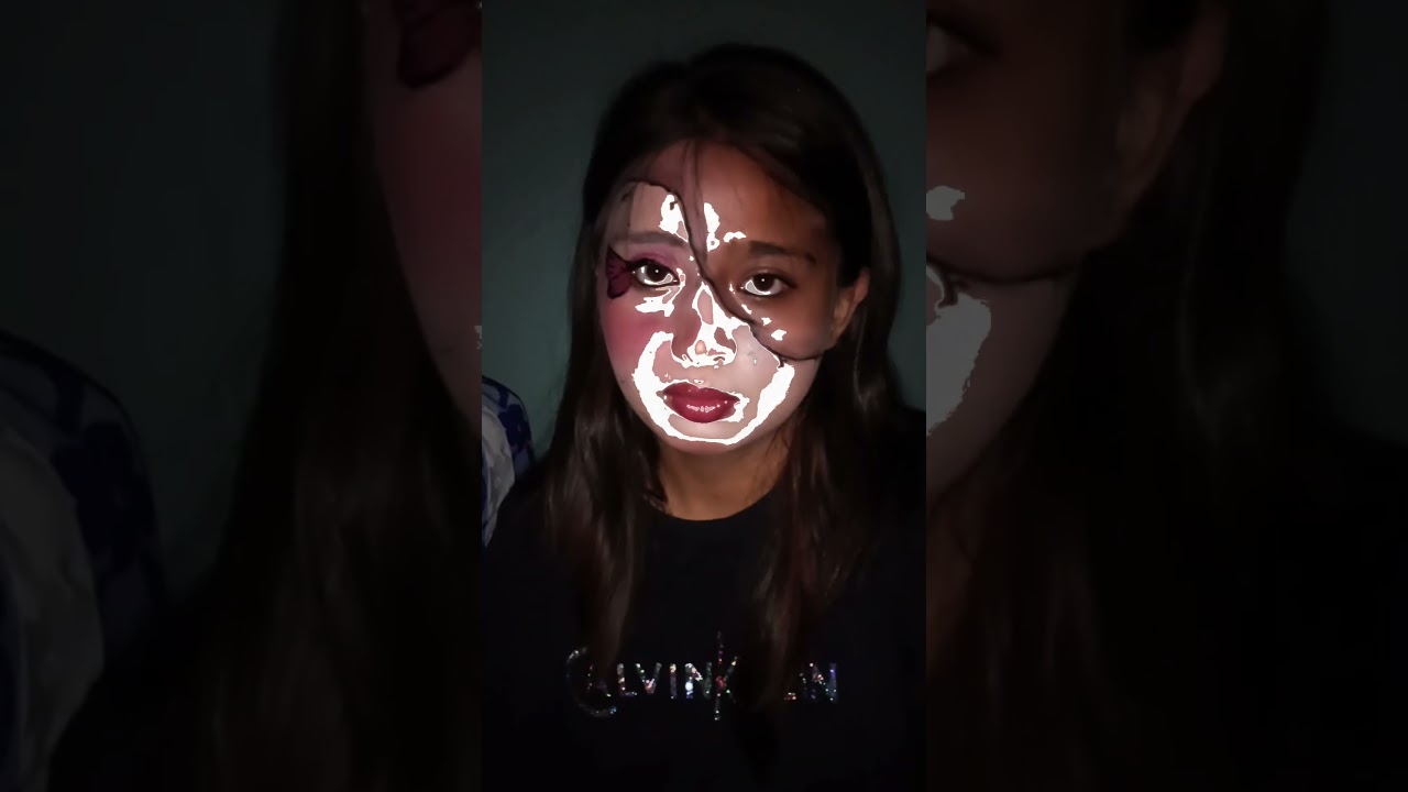 broken doll makeup look✨ 