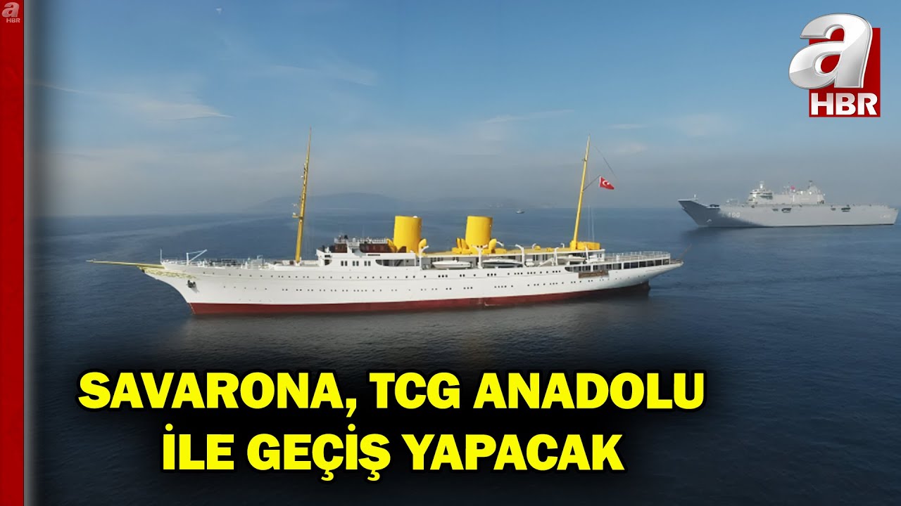 Atatürk'ün Manevi Mirası Savarona Yatı Pazar Günü İstanbul Boğazı'nı Selamlayacak | A Haber