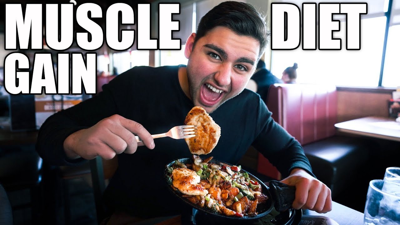 The Muscle Gain Diet | Full Day Of Eating