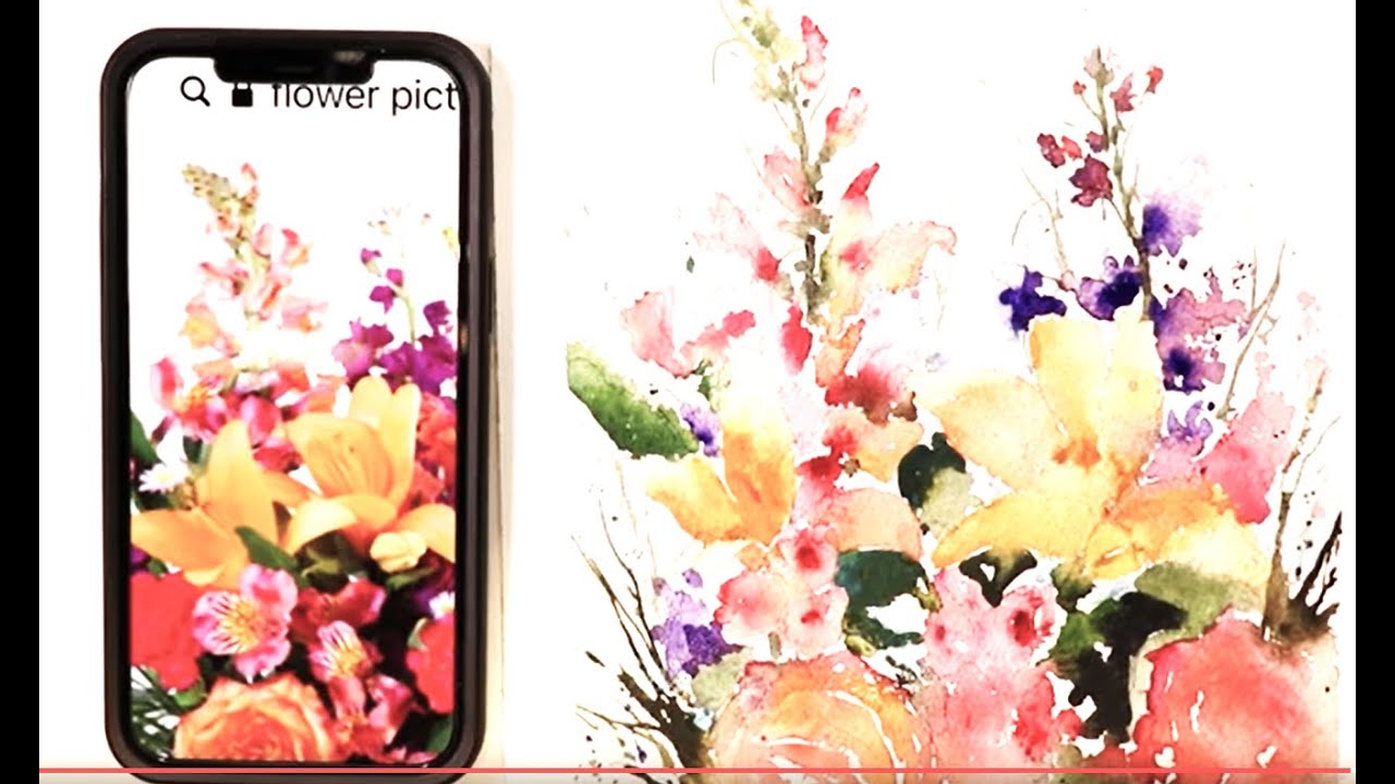 Painting Carefree Flowers in Watercolour - with Chris Petri