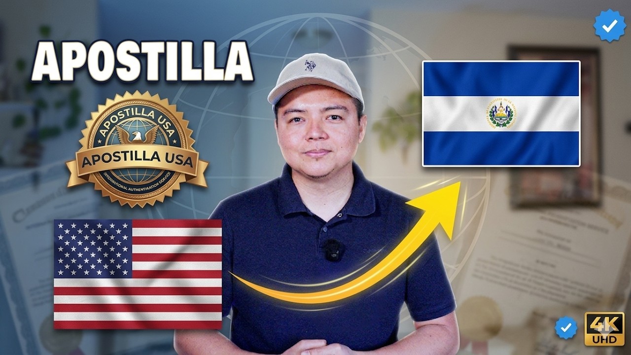 Que es el Apostillamiento y como se hace aunque ya estés en El Salvador