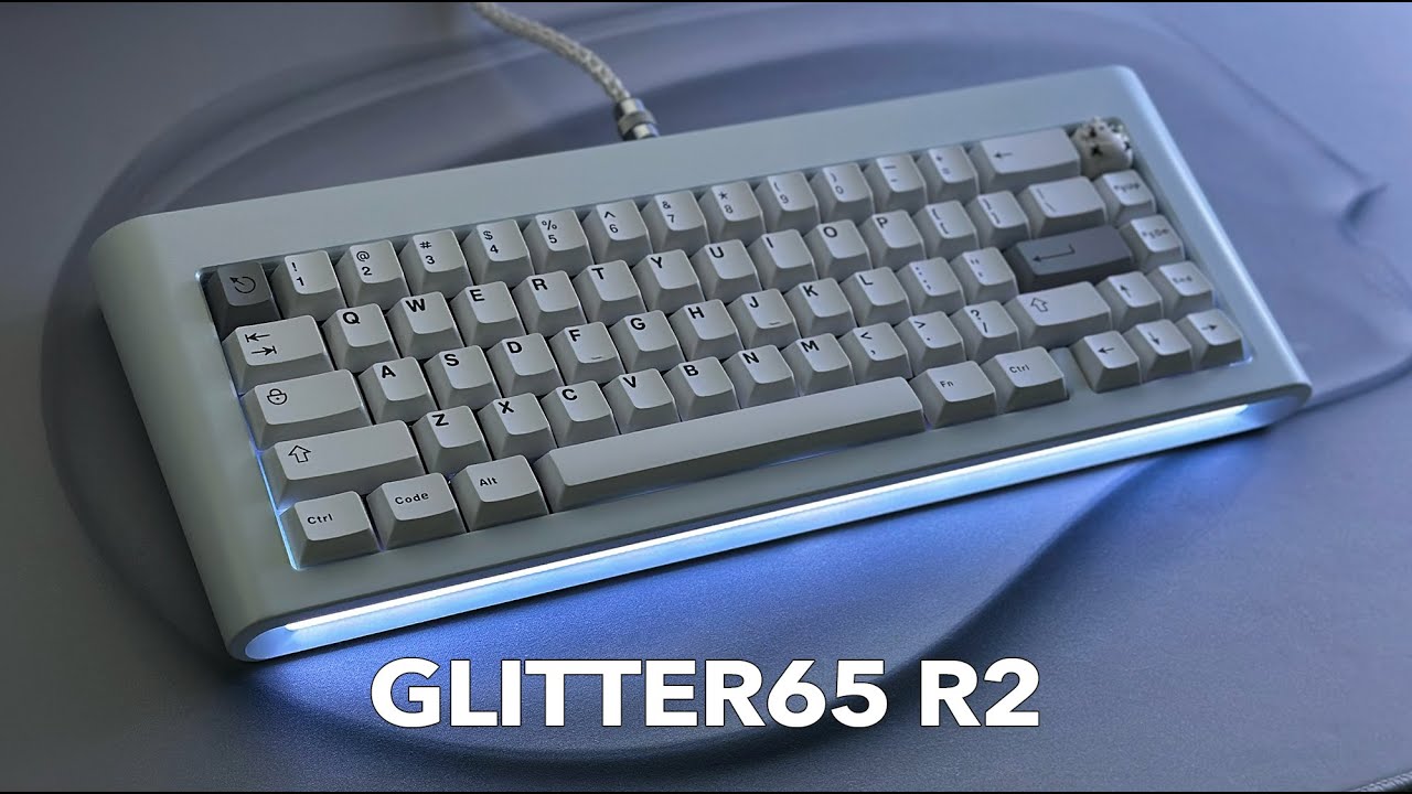 GLITTER65 R2 | 키보드에 USB 허브가? 유니크한 커스텀 키보드 언박싱&빌드