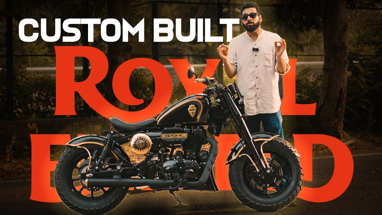 CUSTOM MADE ROYAL ENFIELD CLASSIC 350cc BOBBER | NEEV MOTORCYCLES
