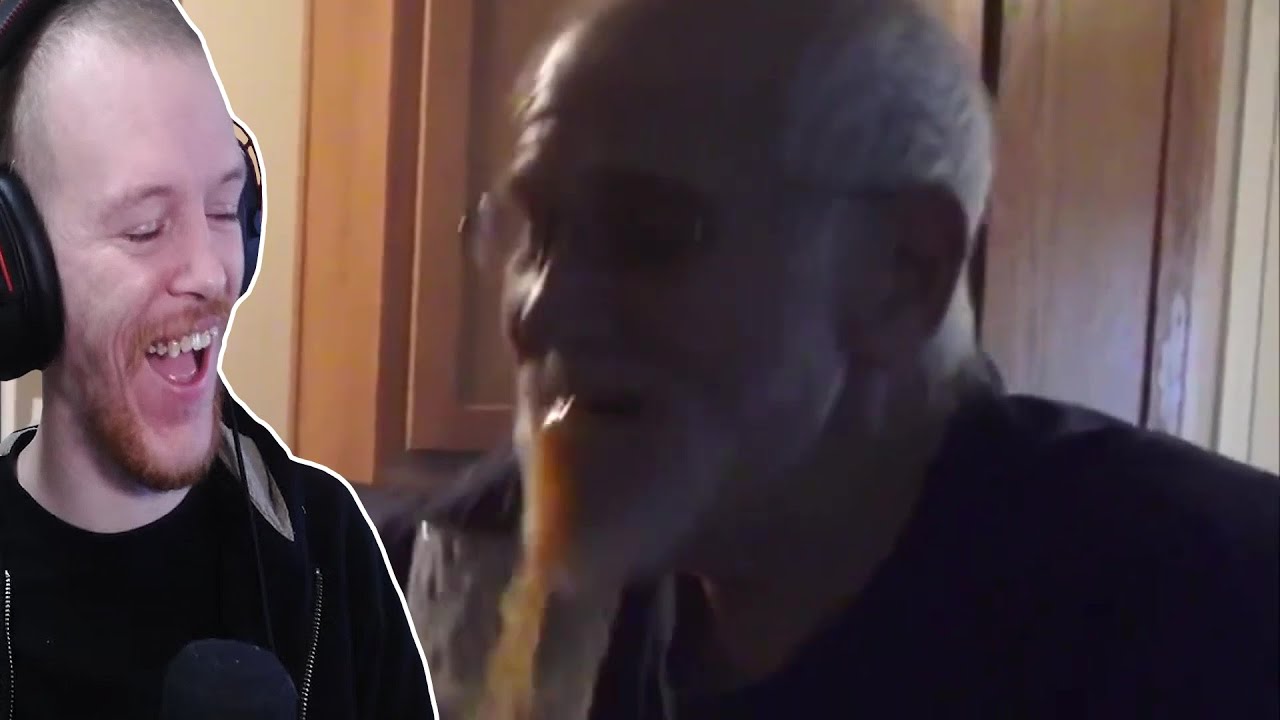 Reaction - Angry Grandpa is extra angry | DOUBLE TAKE THROW UP!!