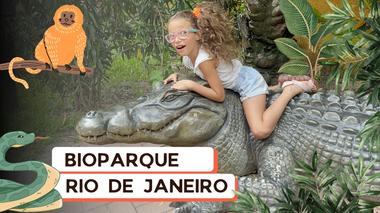 Bio Parque Rio de Janeiro com crianças, o que saber antes de ir | Vlog Fala Viajante