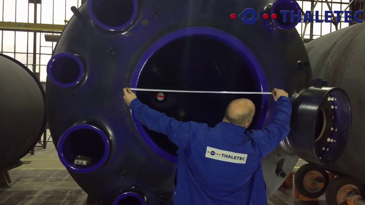 THALETEC Quality assurance - Dimensional checking of roundness of a nozzle