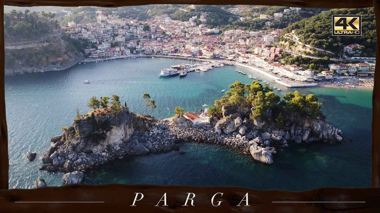 Parga ● Greece 🇬🇷 【4K】 Aerial Cinematic Drone