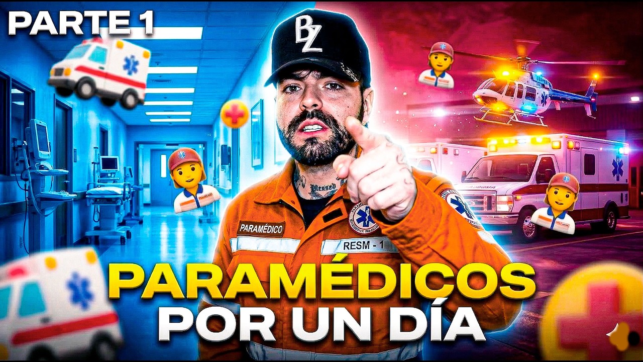 MAESTRO SHIFU Fui PARAMÉDICO por un Día en CDMX (Familia de Medianoche) (PARTE 1)