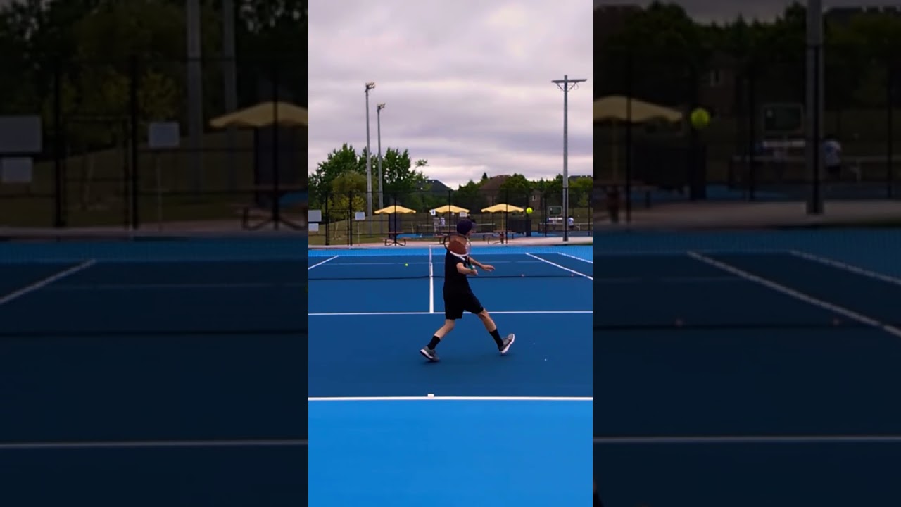NTRP 3.5 Tennis🎾 Volley into open court 