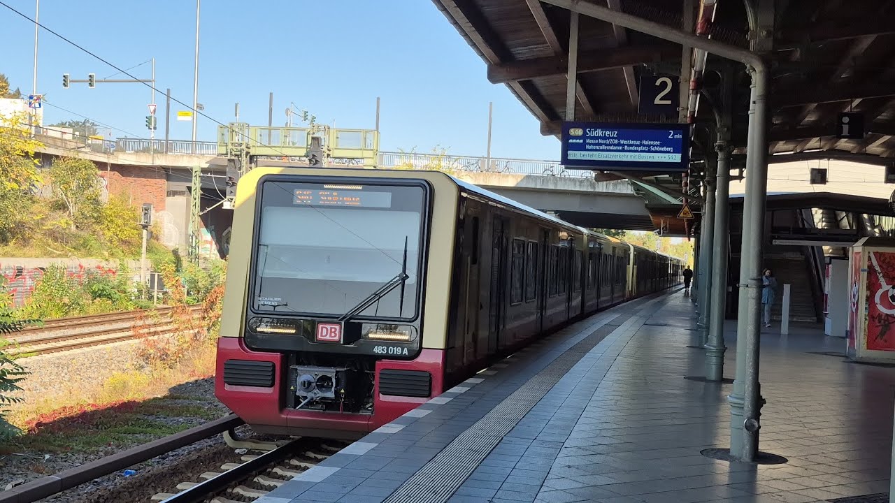 S-Bahn Berlin | Mitfahrt in der S46 von Westend bis Südkreuz in der BR 483 019
