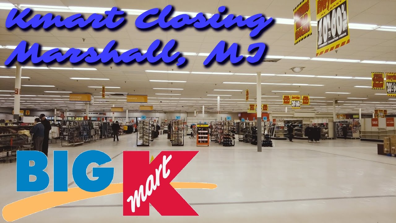 Kmart Closing - Marshall, MI - Last Kmart in the Midwest
