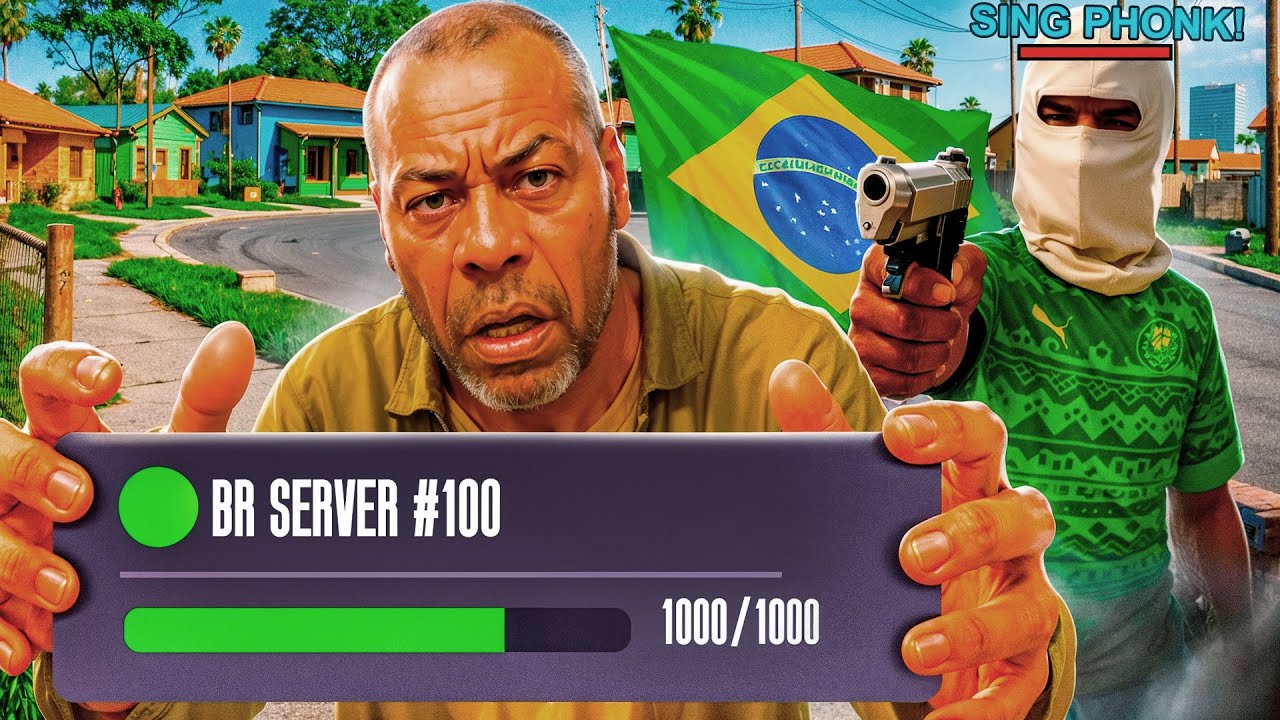 Я ЗАШЕЛ на САМЫЙ ПОПУЛЯРНЫЙ БРАЗИЛЬСКИЙ СЕРВЕР в GTA SAMP! (Brazil Mobile RP)