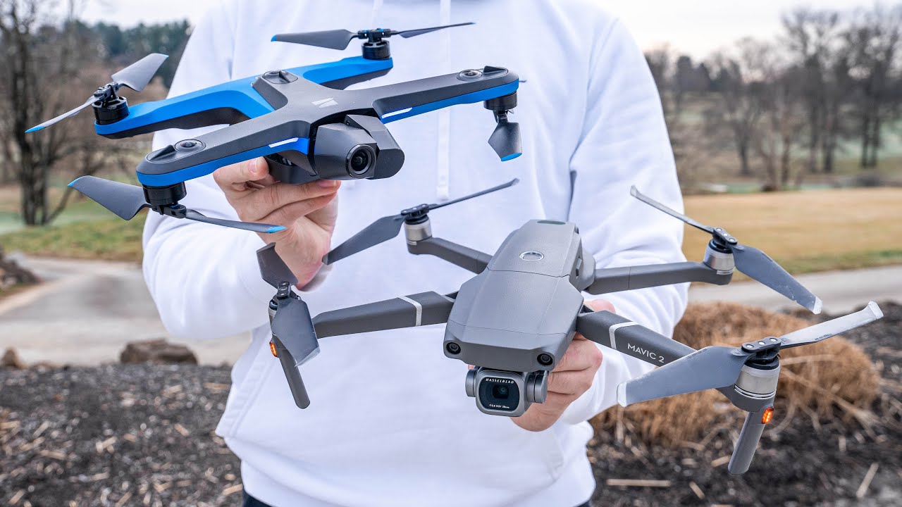 Skydio 2 vs. Mavic 2 Tracking Tests - Not Even Fair