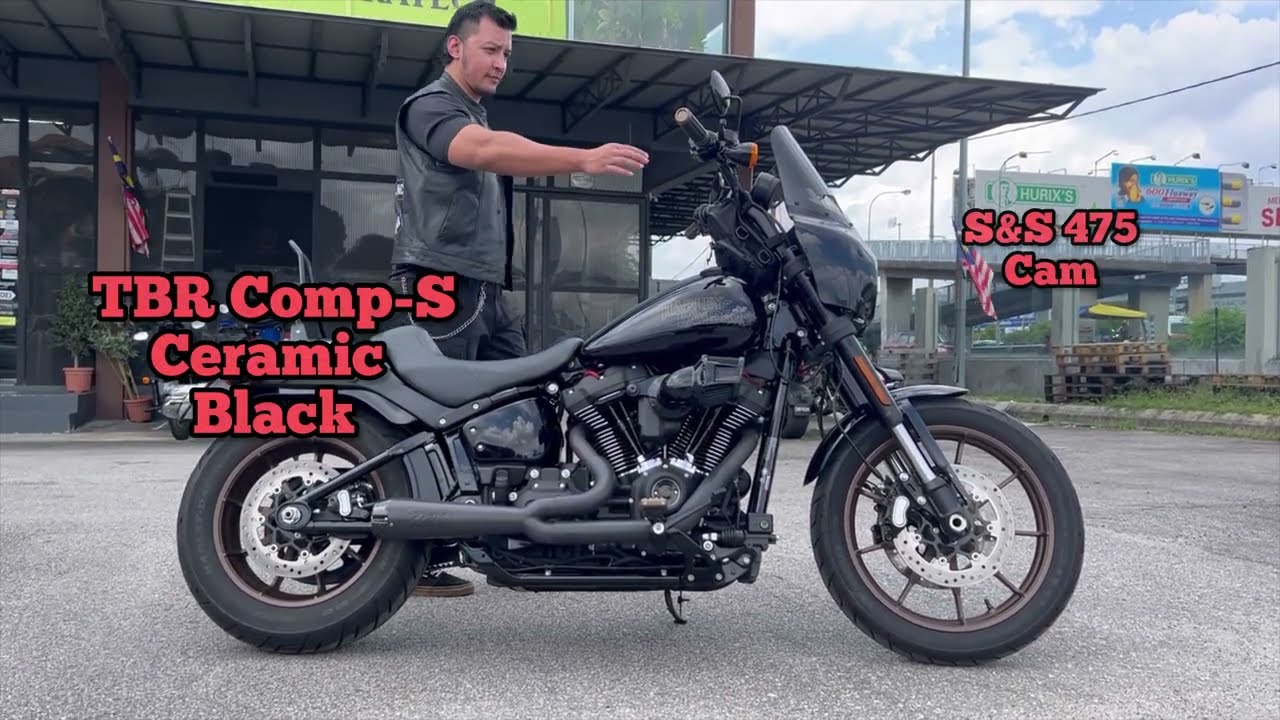 S&S 475 Cam. TBR 2-1 Comp-S Ceramic Black. Low Rider S (FXLRS) Sound Clip