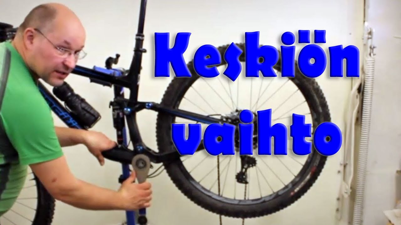 Keskiölaakeri uusiksi