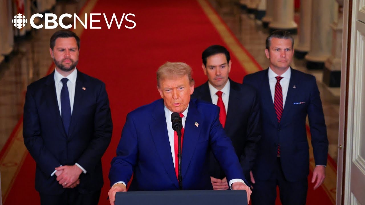 FULL SPEECH: U.S. strikes 'completely and fully obliterated' Iranian nuclear sites, Trump says