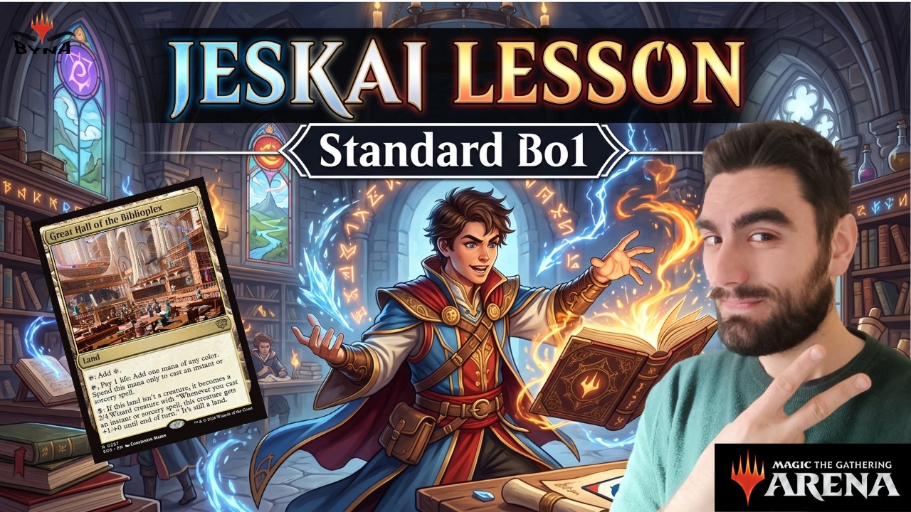 JESKAI LESSON Standard Bo1 #magicthegathering   #mtg #mtgarena