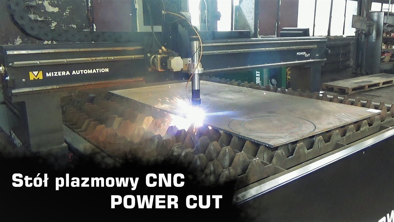 Stół Plazmowy CNC Mizera Automation Power Cut - Potężna maszyna POLSKIEGO KONSTRUKTORA!