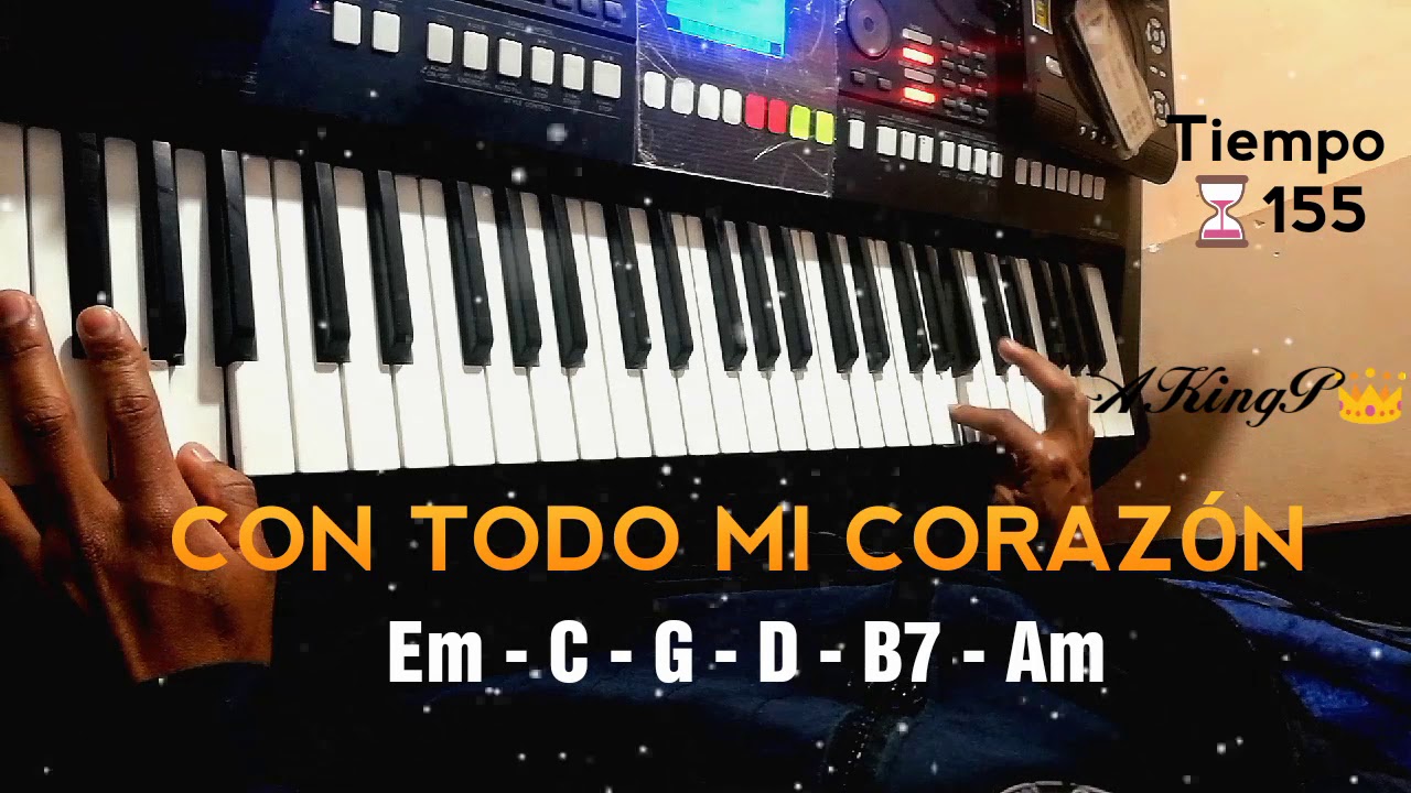 CON TODO MI CORAZON Tutorial ComandoGaf CCF Teclado