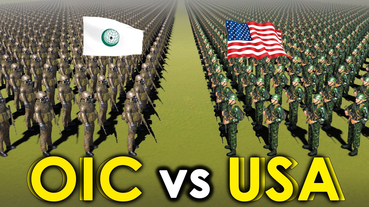 OIC Vs USA Military Power