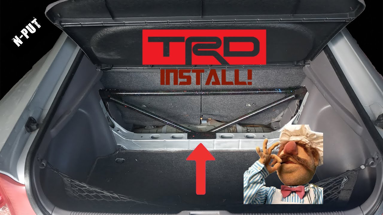 TRD Rear Strut Bar install for 7th gen Celica