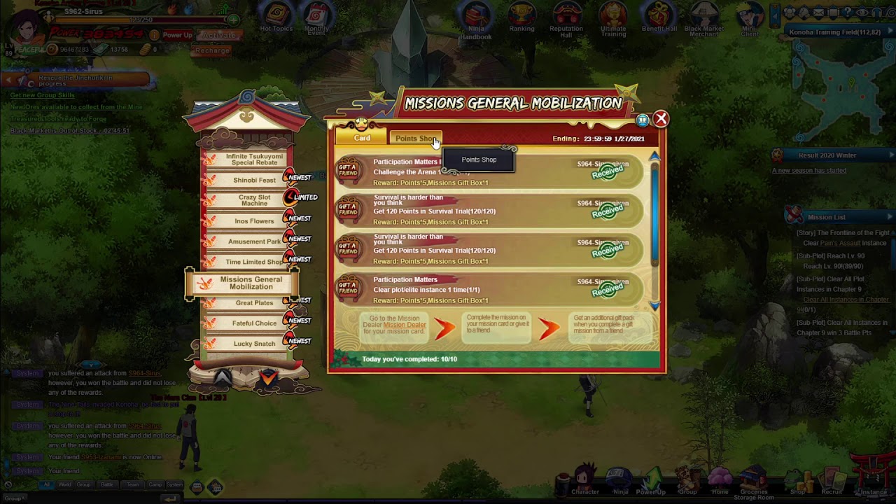How to get 8 days of Event Rewards!「Quick Tips」 | Naruto Online