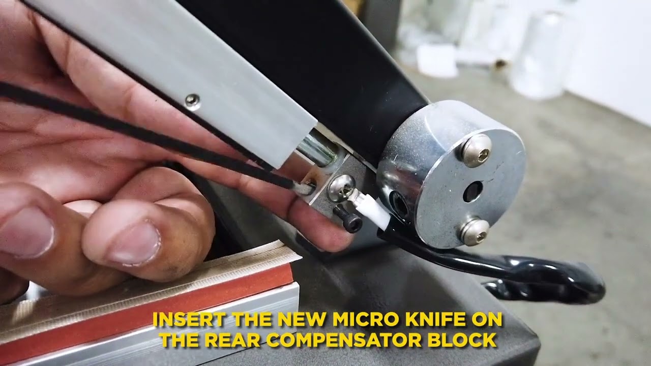 Maintenance Series:  Micro Knife Replacement for L-Bar Sealers
