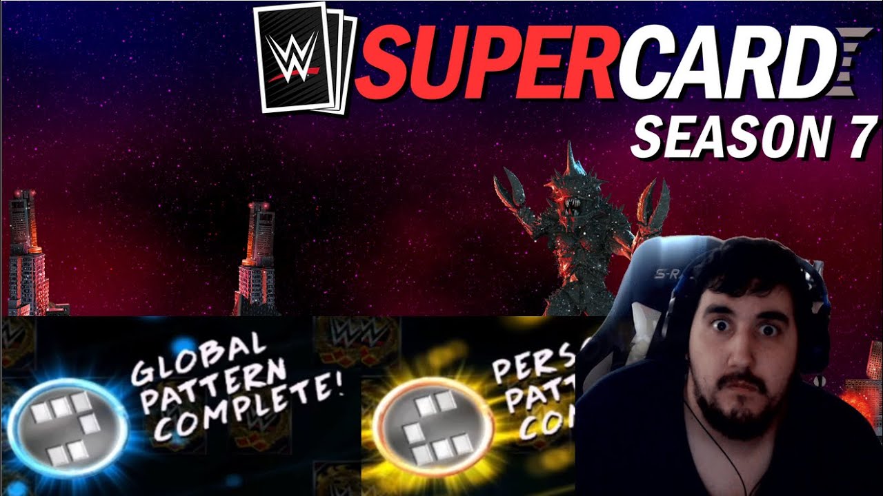 Brand New WWE Supercard Global And Personal Pattern 12/24/2020 My Friends Jabaited me X_X