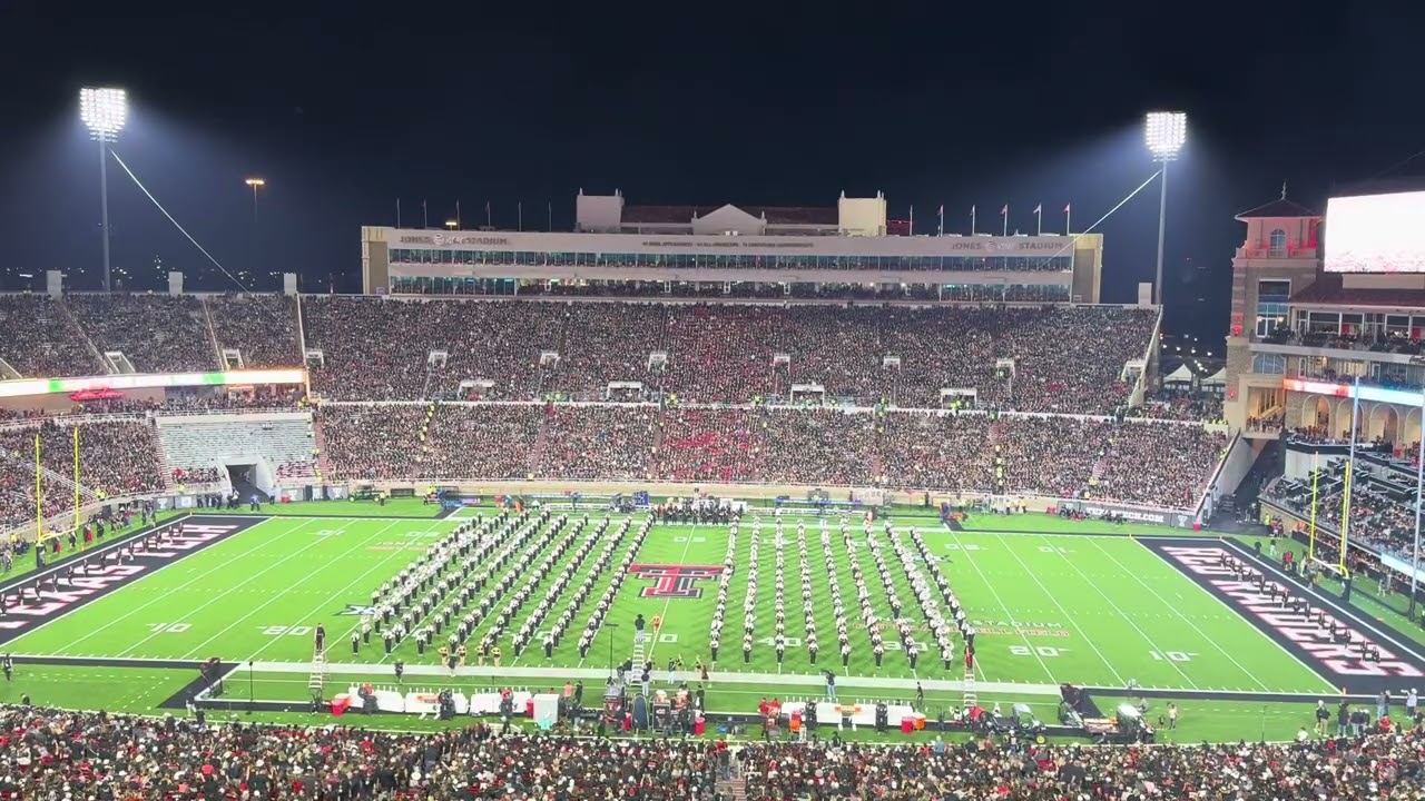 Goin Band from Raiderland, Halftime Show “Traditions” - Tech vs Kansas Game