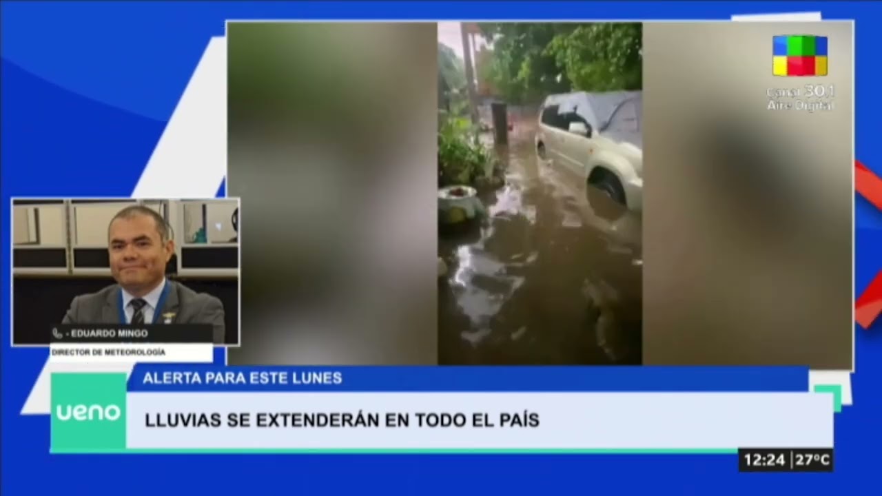 🌧️ Lluvias intensas podrían repetirse, advierte Meteorología