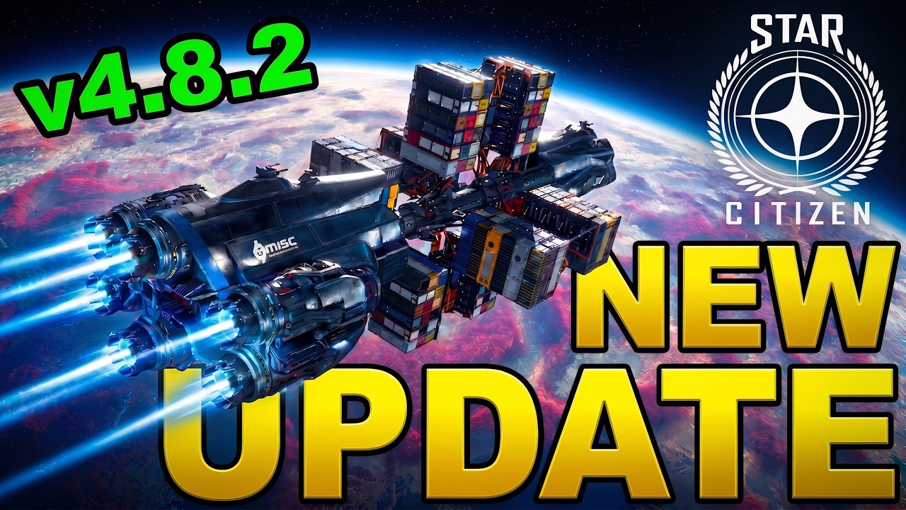 Star Citizen Update 4.8.2 LIVE Hotfix Patch Notes Breakdown | AI Fixes, Ironclad Updates & More