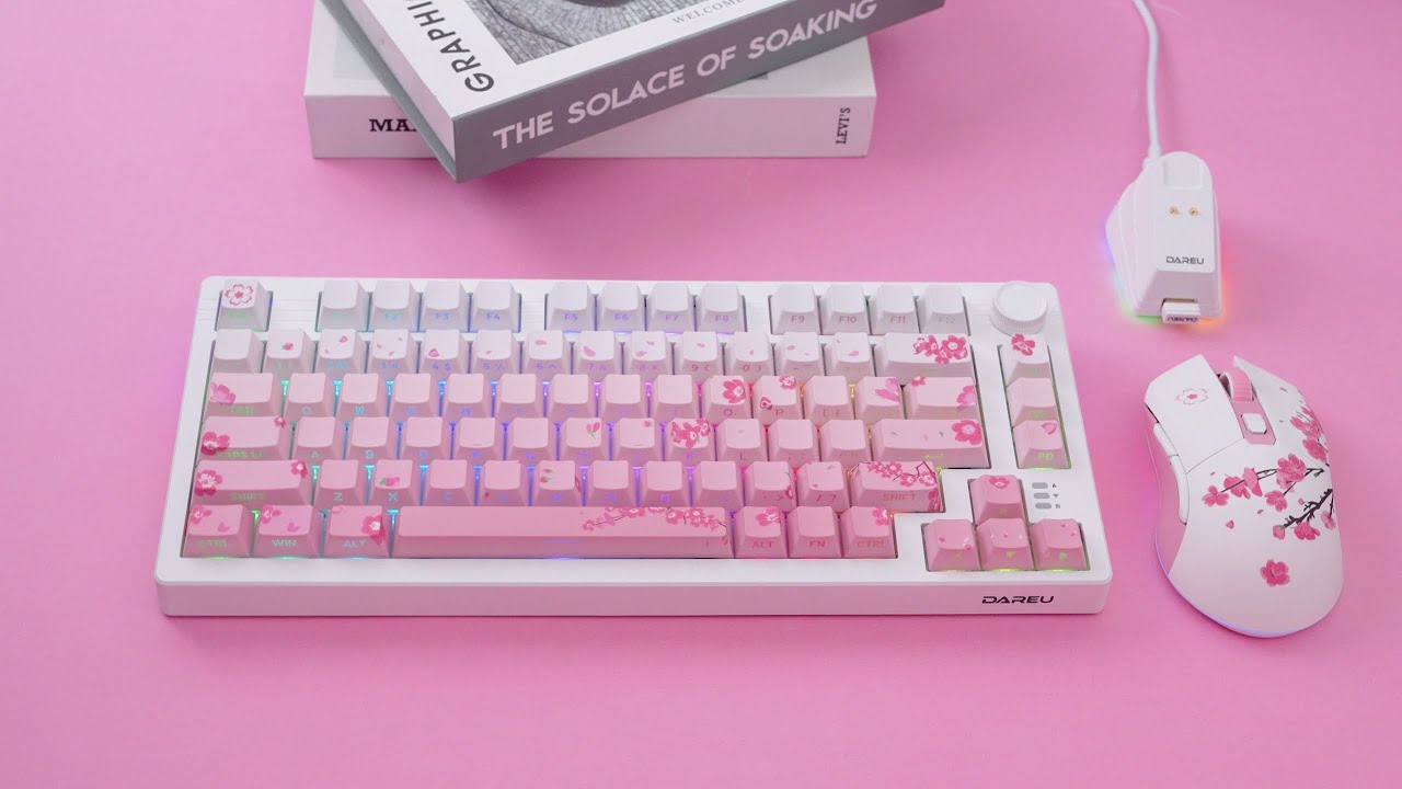 DAREU Pink Setup - EK75 and EM901