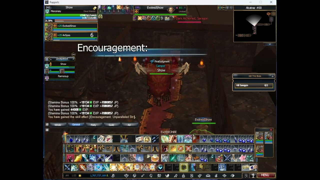 Rappelz 9.10 2P/S2 Alcatraz Mercenary (Solo)(Part2)