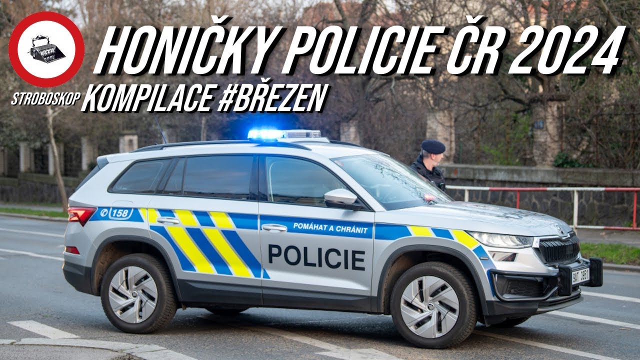 Honičky Policie ČR 2024 | Kompilace – březen